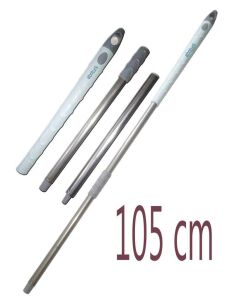 Demonte Metal Mop Paspas Sopası 105cm Sıkmalı Taplet Mop Sapı Kırılmayan Demir Borulu Temizlik
