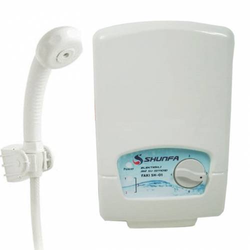 Elektrikli Banyo Şofbeni 8 Emniyetli Ani Su Isıtıcı 3 Kademeli Şohben - Shunfa Fakı Sh-01