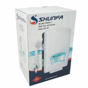 Elektrikli Banyo Şofbeni 8 Emniyetli Ani Su Isıtıcı 3 Kademeli Şohben - Shunfa Fakı Sh-01