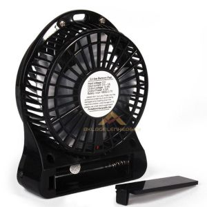 Şarjlı Usb Güçlü Serinletici Vantilatör 3 Hız Kademeli Şarjli Portatif Fan Aydınlatıcı Vantilatör