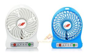 Şarjlı Usb Güçlü Serinletici Vantilatör 3 Hız Kademeli Şarjli Portatif Fan Aydınlatıcı Vantilatör