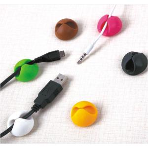 Kablo dağınıklığına son veren yapışkanlı kablo toparlayıcı klipsler 6 ADET kablo tutucu renkli klips