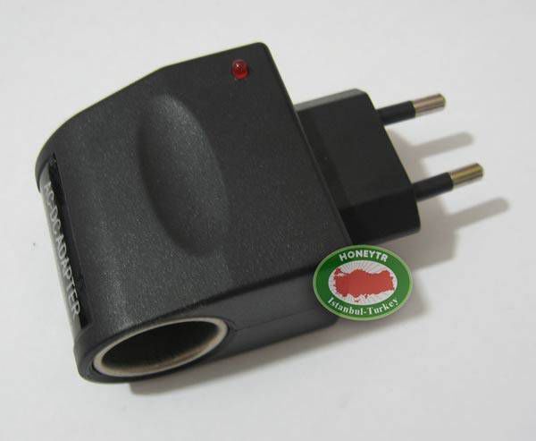 220VOLT ELEKTRİĞİ 12VOLTA ÇEVİREN ÇAKMAK ADAPTÖR