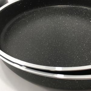 Granit Fırın Tepsi Seti Ø28-32-36 cm Yapışmaz 3 Adet Ultra Lüks Kaliteli Yuvarlak Fırın Tepsisi