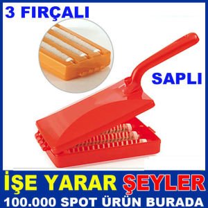 KOLAY TEMİZLİK 3 FIRÇALI SAPLI PRATİK EL GIRGIRI