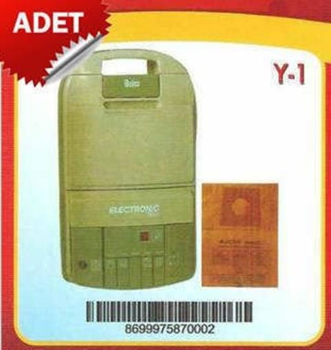 2 Adet arçelik elektrikli süpürge toz torbası