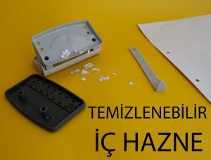 GLOBOX 2'Lİ MASAÜSTÜ ZIMBA VE DELGEÇ SETİ 