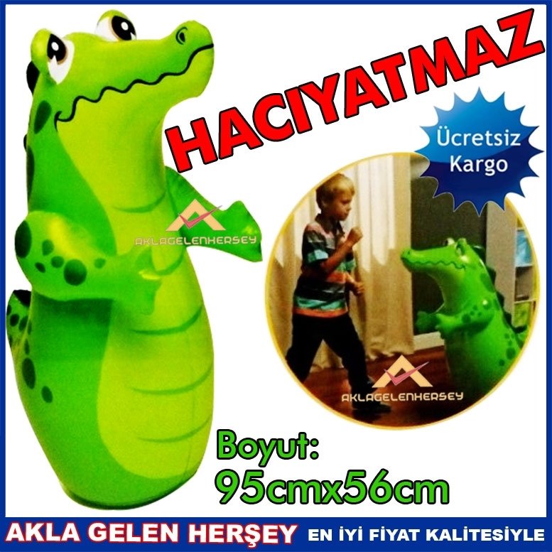 Ücretsiz Kargo ÇOCUKLAR İÇİN SU TABANLI ŞİŞME TİMSAH HACIYATMAZ