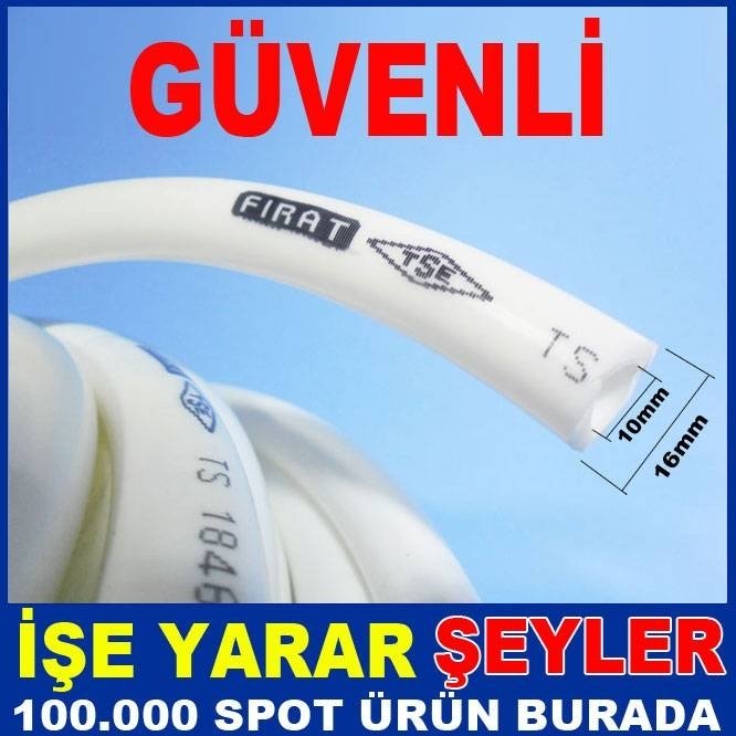 FIRAT 10mm TÜPGAZ LPG TÜP HORTUMU KELEPÇE HEDİYE