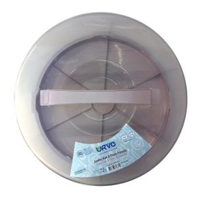 En Büyük Boy Plastik Pratik Kek ve Pasta Fanusu 31cm Çap 16cm Yükseklik Taşınabilir Pasta Saklama