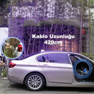 Mini Taşınabilir Elektrikli Araç Süpürgesi 12V Islak Kuru Çift Kullanımlı Manuel Vakumlu Süpürge