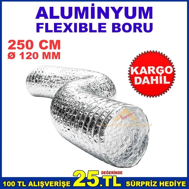 YIRTILMA VE DARBELERE KARŞI DAYANIKLI ALUMİNYUM FLEXIBLE BORU