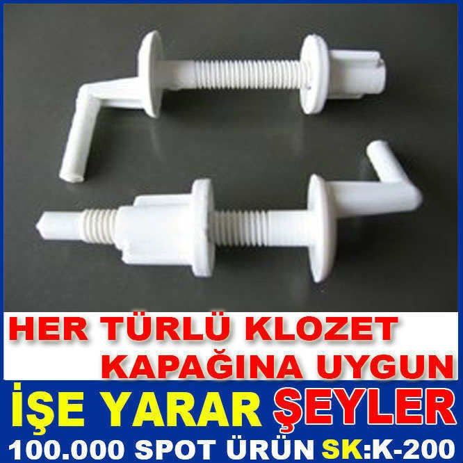 HER KLOZET KAPAĞINA UYGUN MONTAJ VİDA TAKIMI