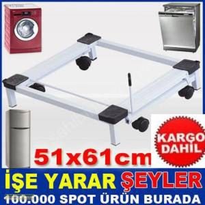 METAL KONSTÜKSİYON TEKERLEKLİ ÇAMAŞIR MAKİNESİ BUZDOLABI FIRIN BULAŞIK MAKİNESİ ALTLIĞI METAL ÇEKSÜR