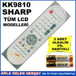 SHARP LCD-PLAZMA TELEVİZYON KUMANDASI KK9810