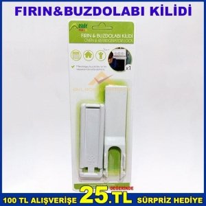 ÇOCUK GÜVENLİĞİ ÜRÜNLERİNDEN FIRIN VEYA BUZDOLABI KİLİDİ