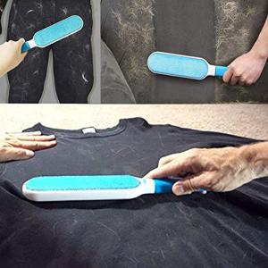 Kıyafet Yünü Temizleme Fırça Seti Hayvan Tüyü Temizleme Fırçası Çift Yölü 2'li Tüy Temizleme Fırçası