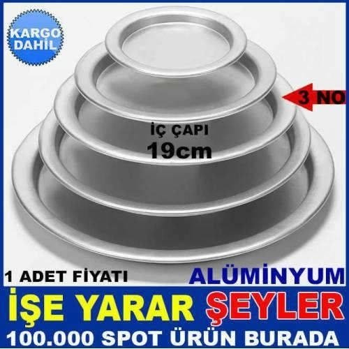 En İyi Kalite Künefe Tabağı Özel Üretim 3 Kişilik 19cm Alüminyum