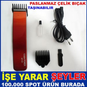SAÇ SAKAL KESME ŞARJLI PİLLİ TRAŞ MAKİNESİ