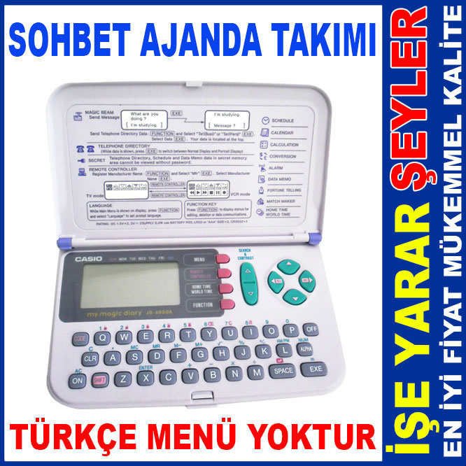 SİHİRLİ KENDİ ARASINDA SOHBET AJANDA TAKIMI