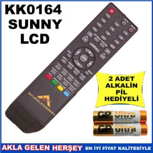 SUNNY LCD-PLAZMA TELEVİZYON KUMANDASI KK0164