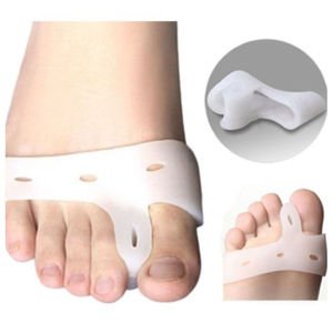 Halluks Valgus Silikon Yastık Korumalı Makaralı Başparmak Geçen Korucu Bunyon Ayak Gece Bunyonu