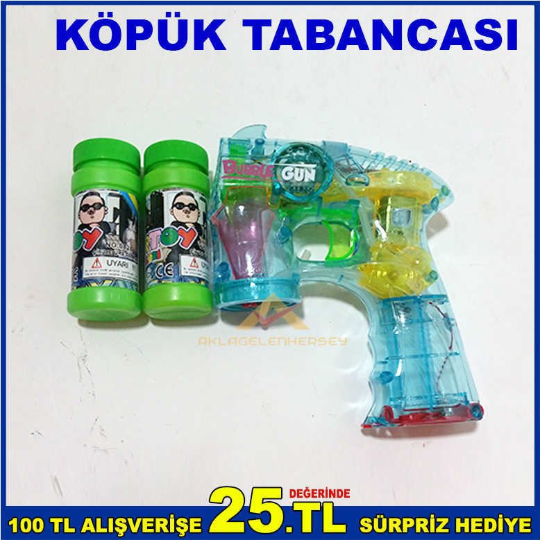 KÖPÜK SIVISINA DALDIRILARAK OTOMATİK OLARAK KULLANILAN KÖPÜK TABANCASI