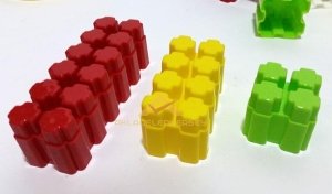 OYUNCAK ARABA ŞEKLİNDE KUTULU 43 PARÇA EĞİTİCİ LEGO SETİ