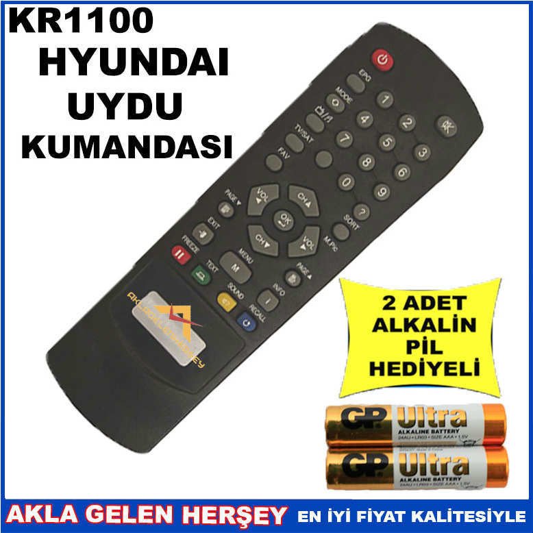 HYUNDAİ UYDU CİHAZI Receiver KUMANDASI KR1100