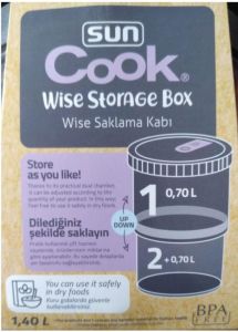 SC4269 Suncook Vakumlu Akıllı 1,4 Lt Saklama Kabı
