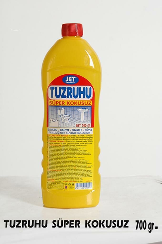 Jet Tuzruhu Normal 700 gr Süper Kokusuz Lavabo,Banyo ,Tuvalet,Küvet,Havuz Hijyenik Temizlik