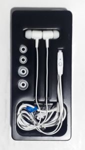 Stereo, Kulak İçi Mıknatıslı Mikrofonlu Kulaklık Aux Düğümlenmeyen Kablo HD Saf Bass