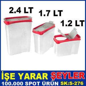 Hava almaz vakum korumalı erzak bakliyat saklama kabı 2.4 LİTRE VAKUMLU KORUMA ERZAK BAKLİYAT KABI