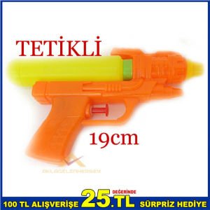 MÜKEMMEL SU FIŞKIRTAN 19cm OYUNCAK SU TABANCASI -1