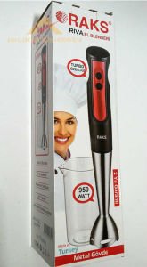 RAKS 950W METAL GÖVDELİ ÇELİK TURBO EL BLENDERİ