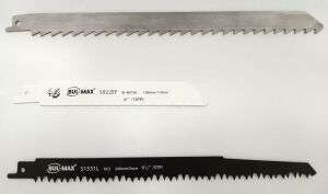 3 adet Çelik Tilki Kuyruğu Testere Ağzı Seti 270mm-240mm-150mm Metal, Ahşap, Kemik Kesici Bıçaklar