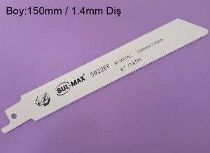 3 adet Çelik Tilki Kuyruğu Testere Ağzı Seti 270mm-240mm-150mm Metal, Ahşap, Kemik Kesici Bıçaklar