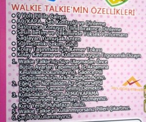 KIZ ÇOCUKLARINA ÖZEL PEMPE HELLO KİTTY TELSİZ SET WALKY TALKY KD