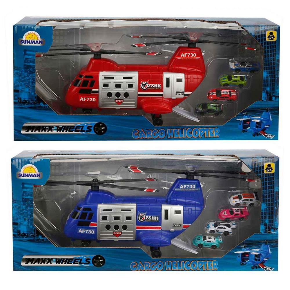 Maxx Wheels Kargo Helikopteri 1 Adet Fiyatıdır