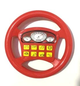 Çocuk Oyuncak Eğitici Öğretici Müzik ve  Sesler Ile Sürücü Çocuk Direksiyon Müzikal Pilli Oyuncak