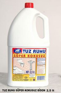 Jet Tuzruhu Süper Kokusuz Bidon 2500 gr Lavabo,Banyo ,Tuvalet,Küvet,Havuz Hijyenik Temizlik