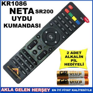 NETA UYDU CİHAZI Receiver KUMANDASI KR1086
