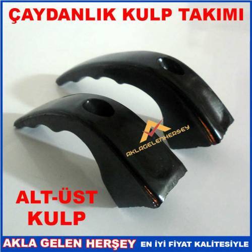 SİYAH RENKLİ ÇAYDANLIK ALT-ÜST TUTMA KULP TAKIMI