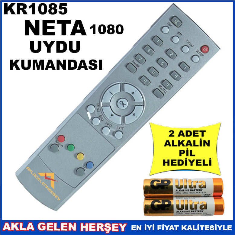 NETA UYDU CİHAZI Receiver KUMANDASI KR1085