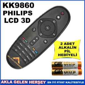 PHILIPS LCD-PLAZMA TELEVİZYON KUMANDASI KK9860