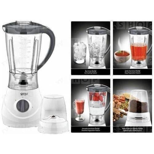 Sinbo Shb 3056 Çift Hazneli Aparatlı Çok Amaçlı Turbo Blender