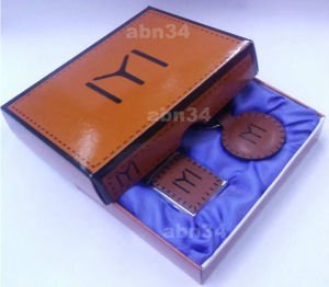 Kayı IYI Boyuna Özel Deri İşlemeli Çelik Çakmak, Anahtarlık Seti,Özel Kutulu Diriliş Hatırası Seti