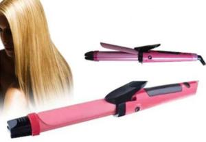 Insua 30cm 2'si 1 Arada Saç Maşası Ve Düzleştiricisi