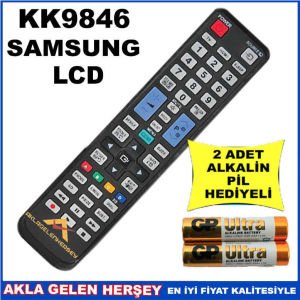 SAMSUNG LCD-PLAZMA TELEVİZYON KUMANDASI KK9846