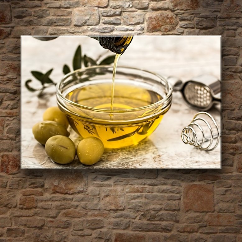 SIZMA ZEYTİN YAĞI 7 değişen ölçü ORİJİNAL KANVAS TABLO